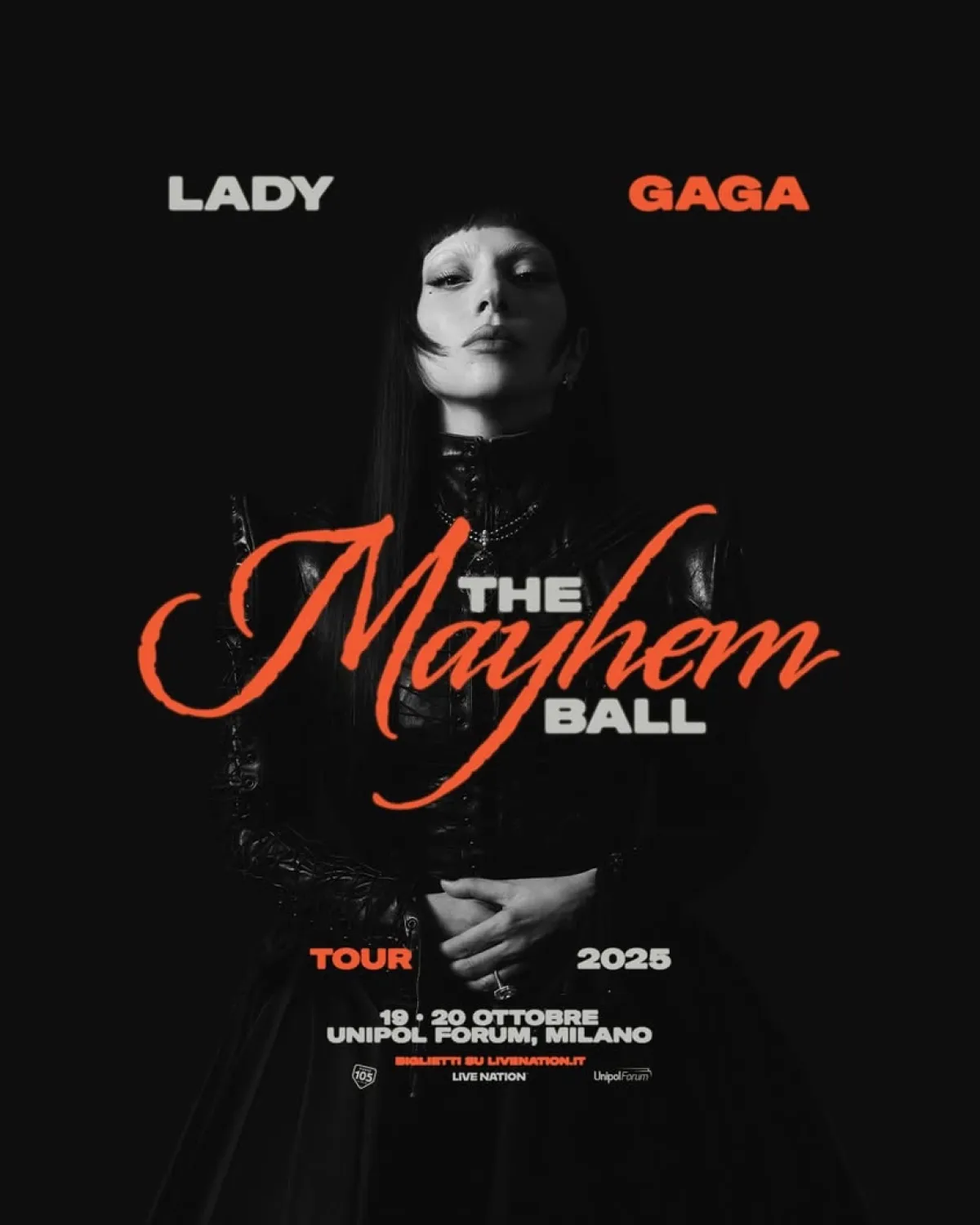 Billets Lady Gaga (Forum Milano - Milan)