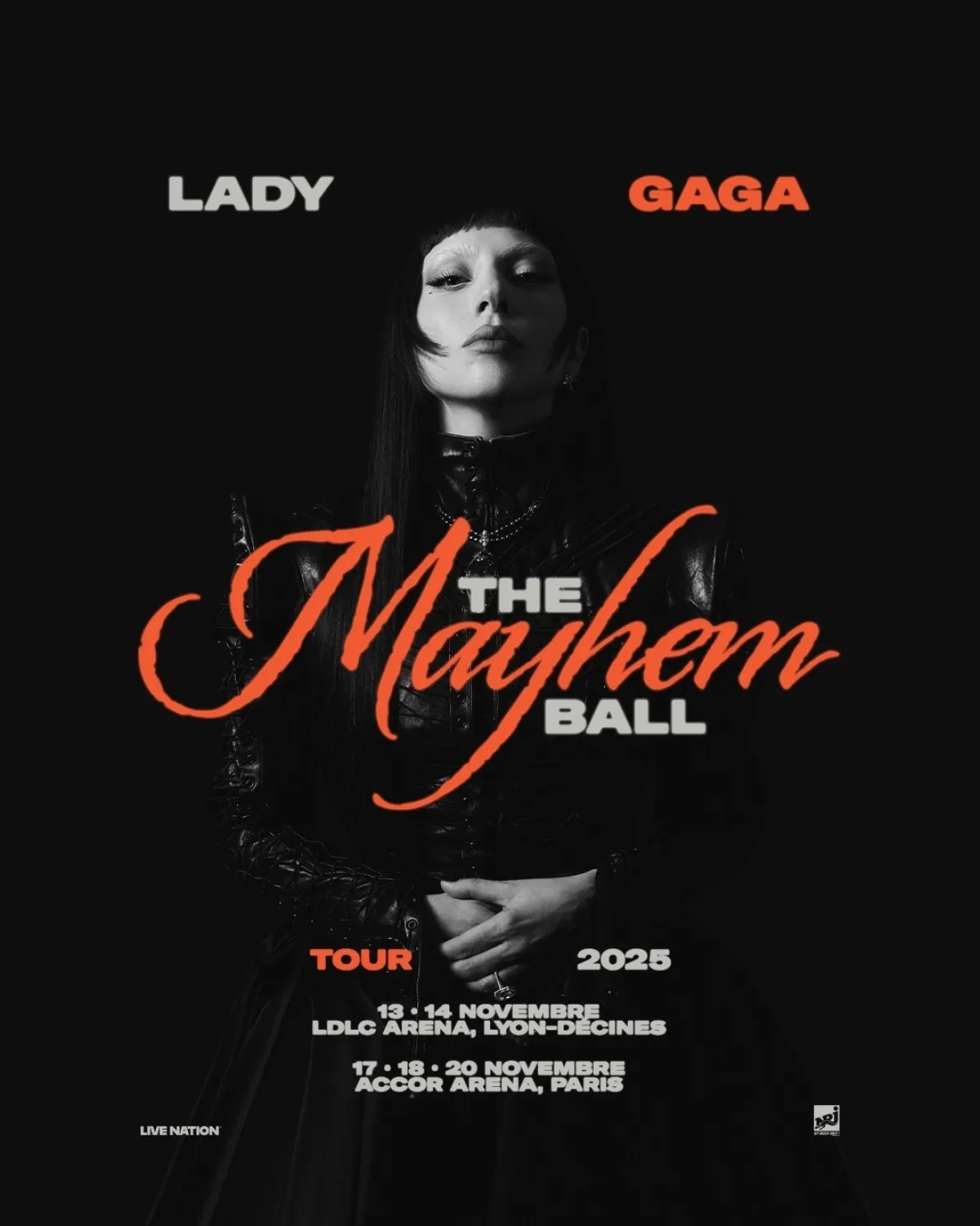 Billets Lady Gaga (LDLC Arena - Lyon)