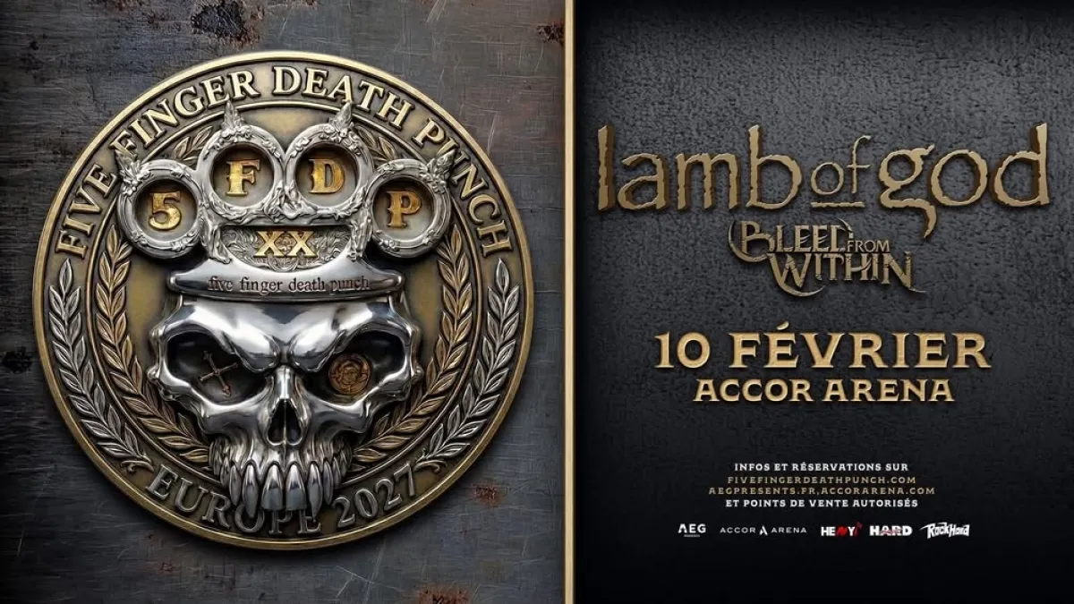 Billets Five Finger Death Punch (Accor Arena - Paris)