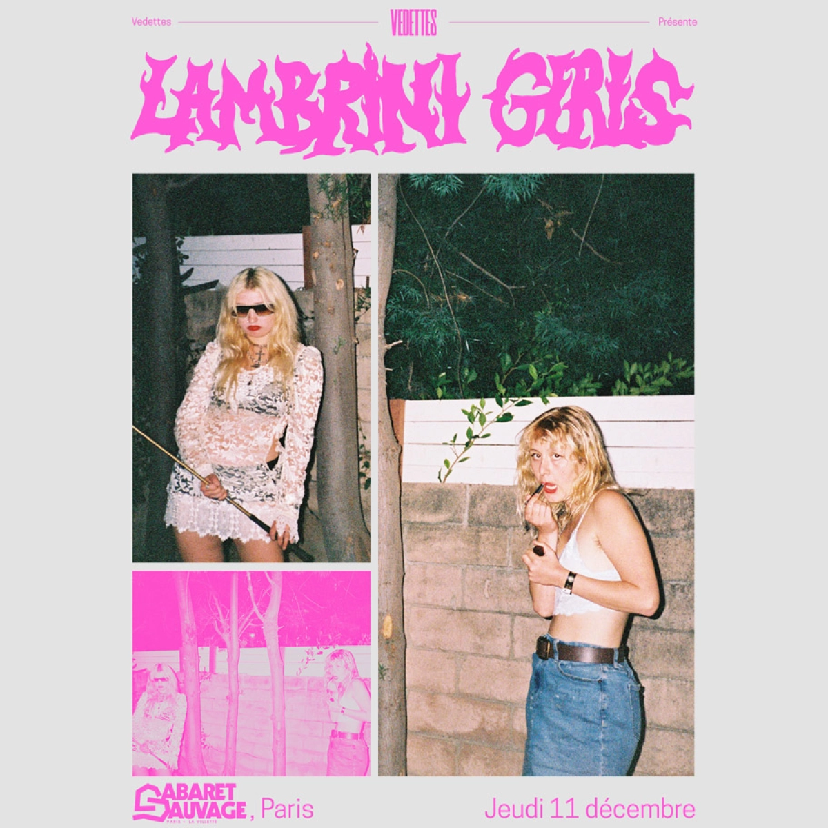 Billets Lambrini Girls (Cabaret Sauvage - Paris)