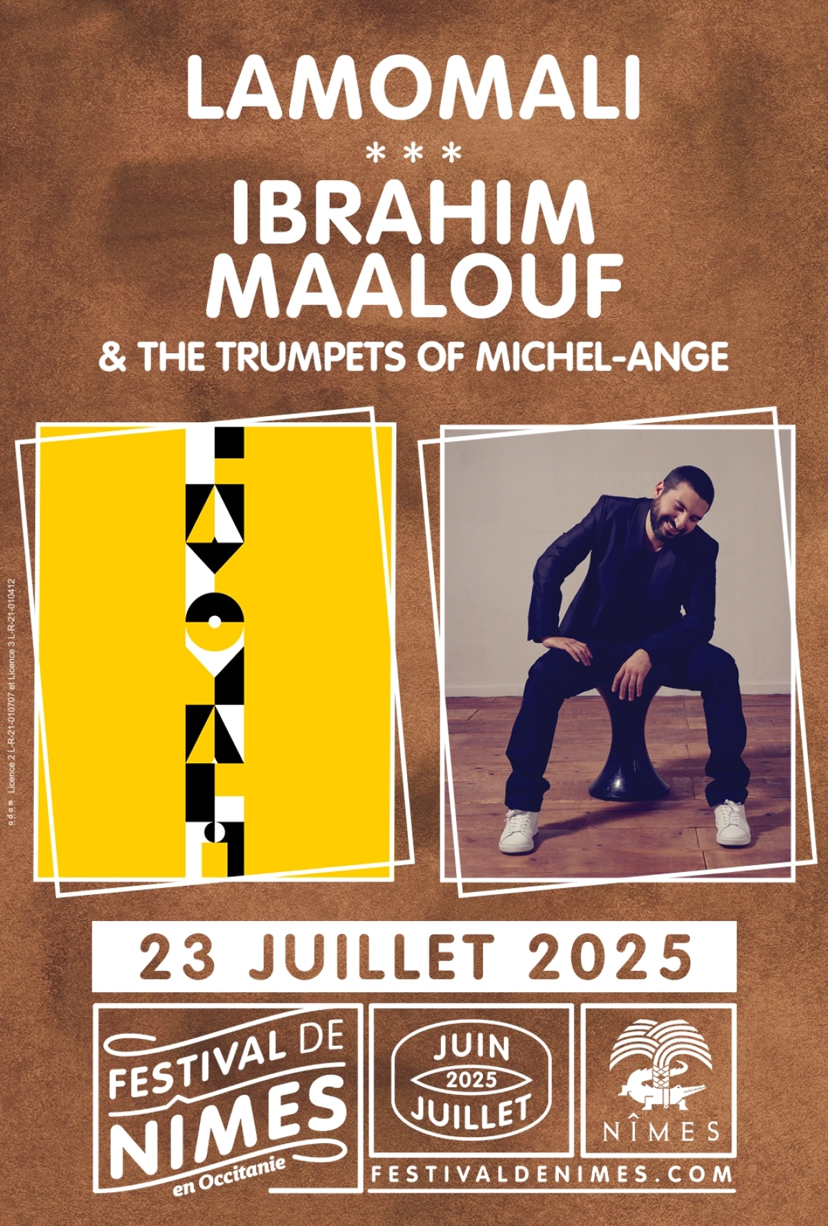 Billets Lamomali - Ibrahim Maalouf (Arenes de Nimes - Nimes)