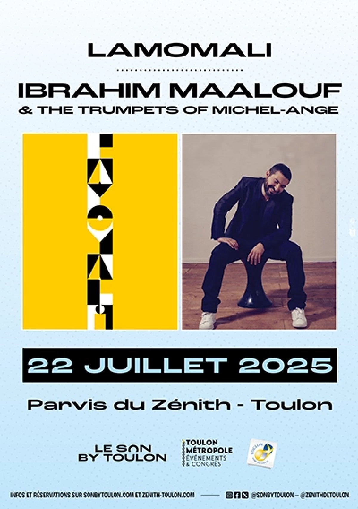 Billets Lamomali - Ibrahim Maalouf (Zenith Omega Toulon - Toulon)