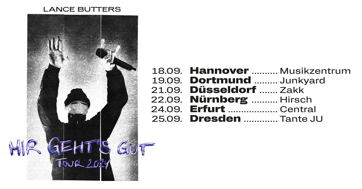 Lance Butters in der Hirsch Nürnberg Tickets