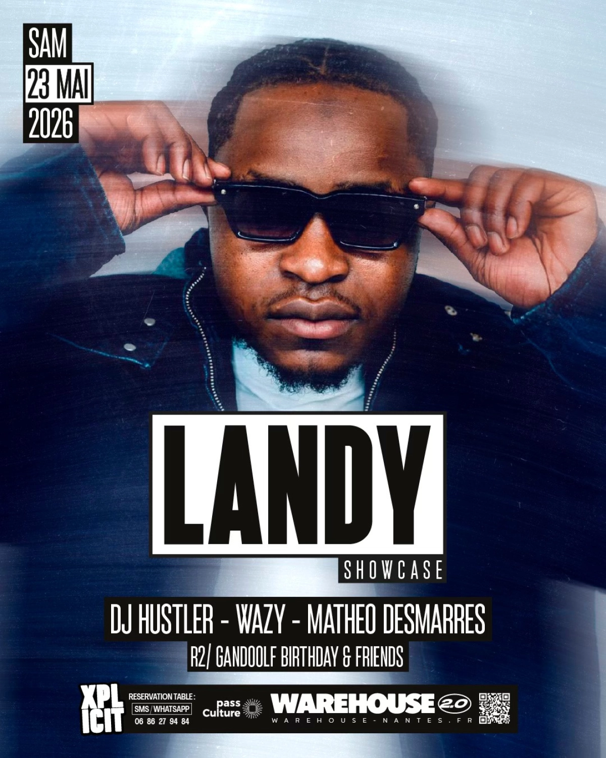 Landy En Showcase at Warehouse Nantes Tickets