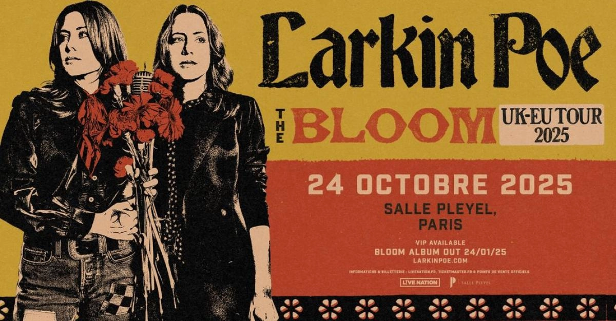 Larkin Poe en Salle Pleyel Tickets