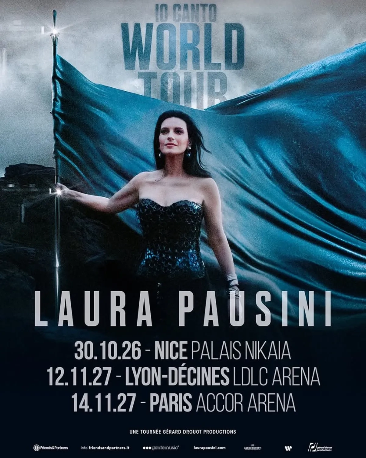 Billets Laura Pausini (LDLC Arena - Lyon)