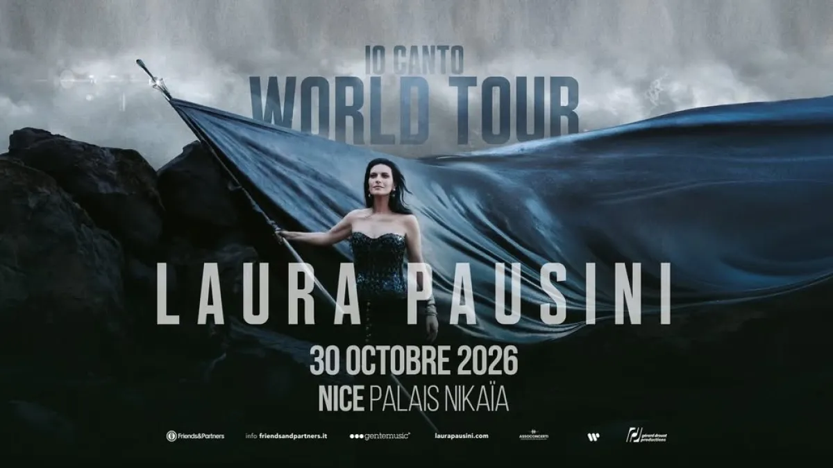 Billets Laura Pausini (Palais Nikaia - Nice)