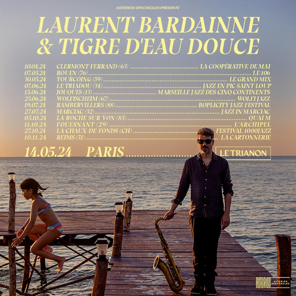 Laurent Bardainne - Tigre D'eau Douce al L'Astrada Tickets