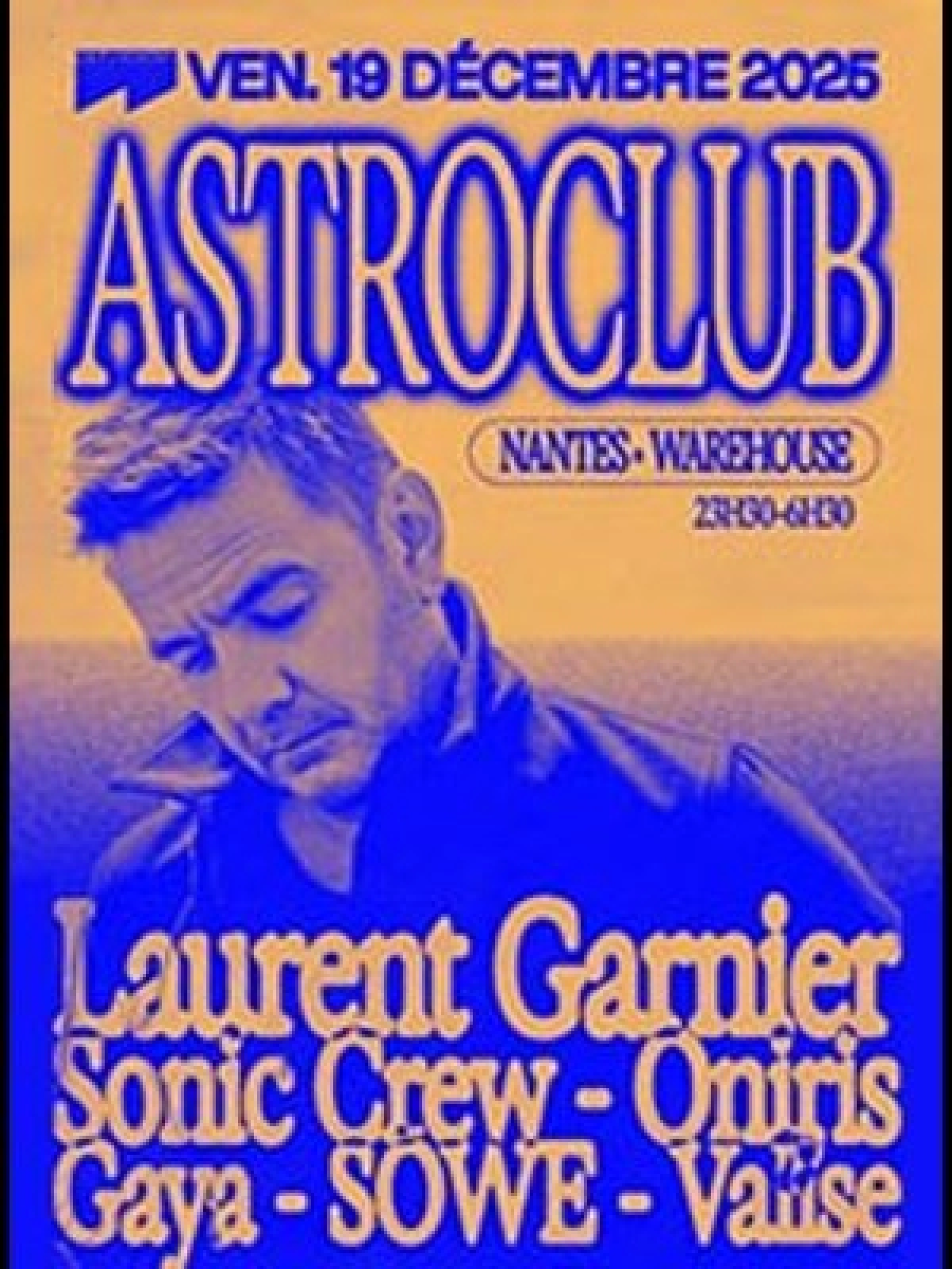 Billets Laurent Garnier and More (Warehouse Nantes - Nantes)