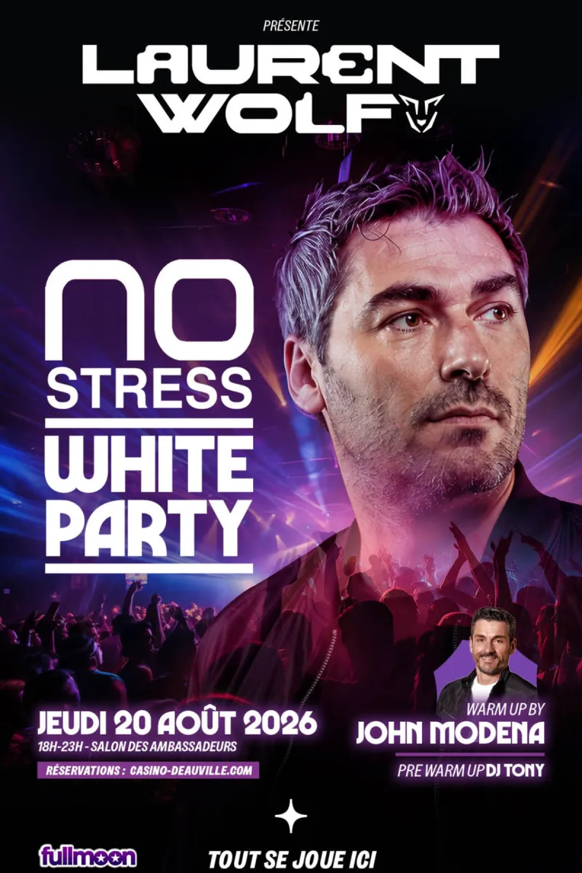 Laurent Wolf en Casino Barriere Deauville Tickets