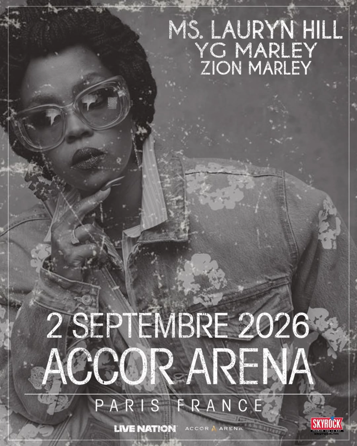 Billets Lauryn Hill (Accor Arena - Paris)