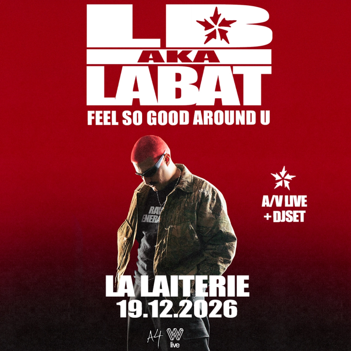 LB aka LABAT at La Laiterie Tickets