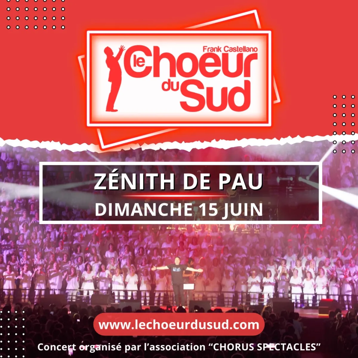 Billets Le Choeur Du Sud (Zenith Pau - Pau)