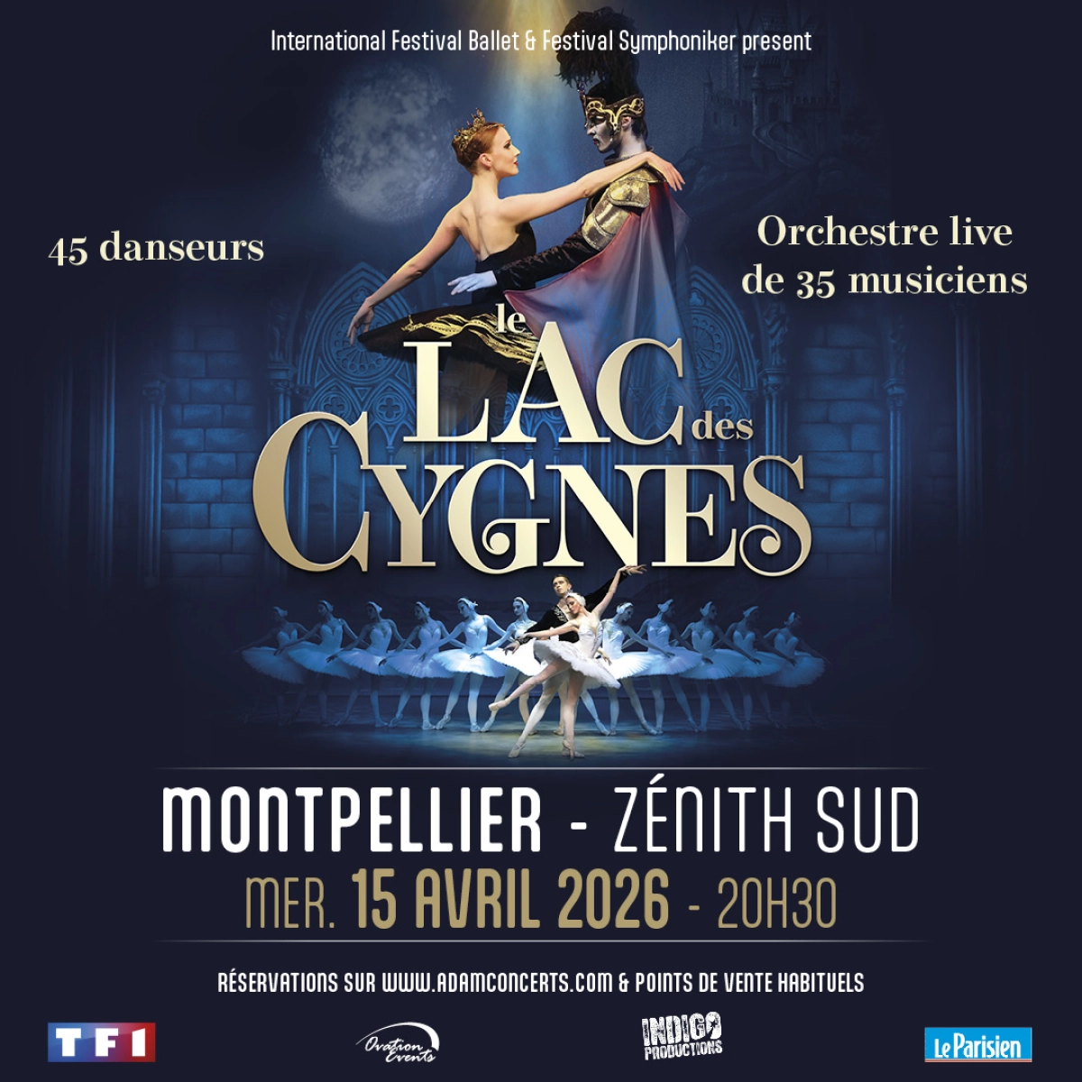 Billets Le Lac Des Cygnes (Zenith Montpellier - Montpellier)
