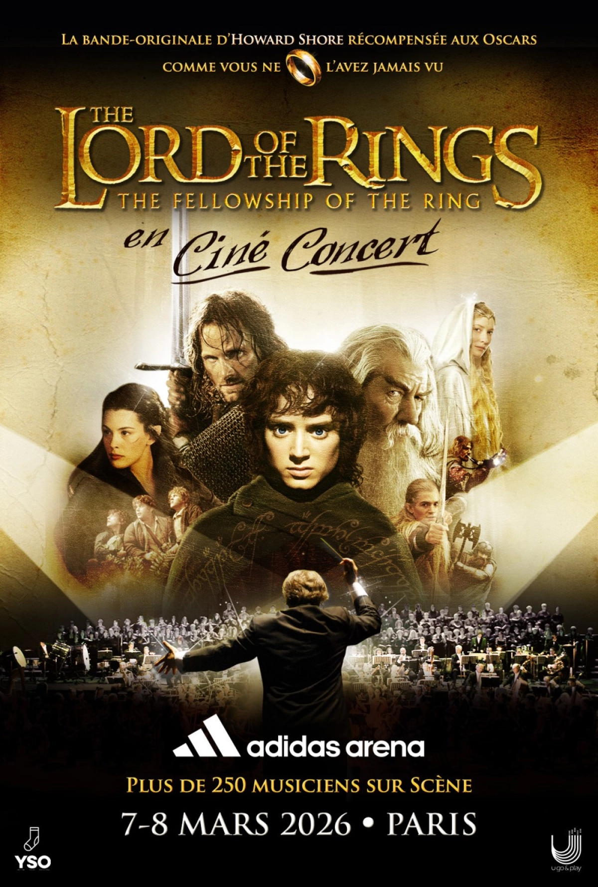 Le Seigneur Des Anneaux En Ciné-concert - La Communauté De L'anneau en Adidas Arena Tickets