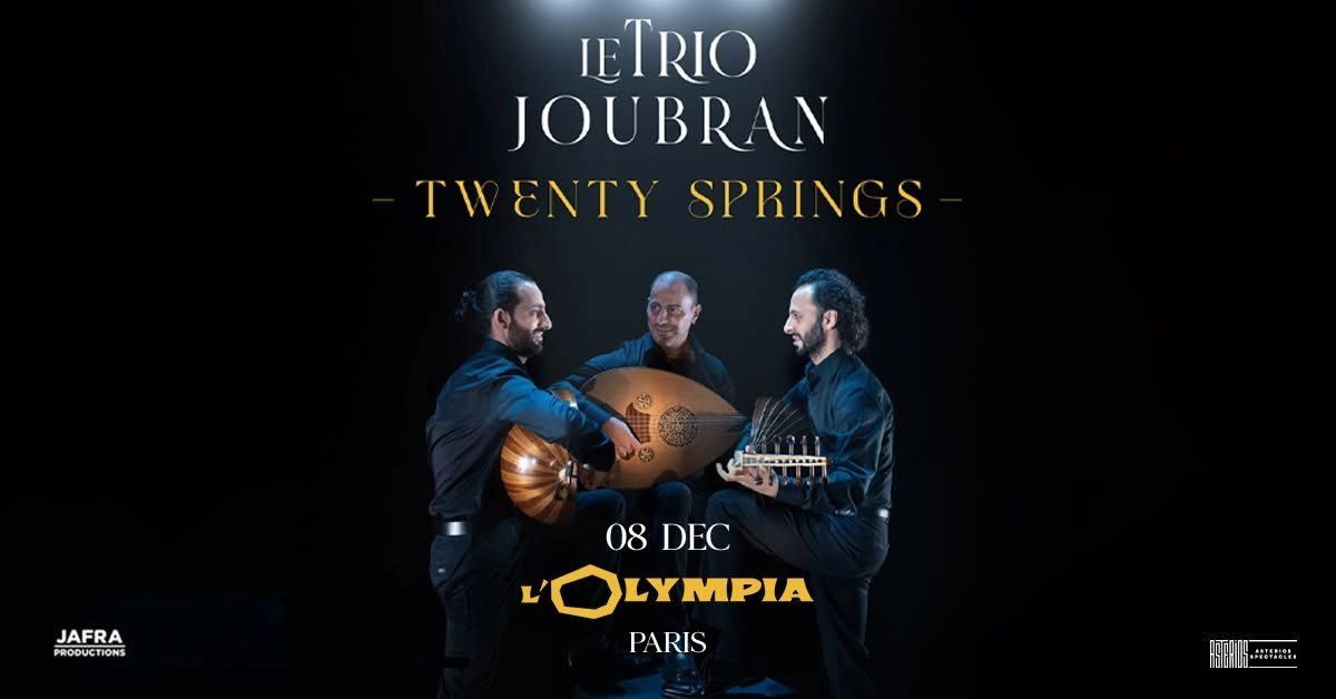 Billets Le Trio Joubran - 20 Printemps (Olympia - Paris)