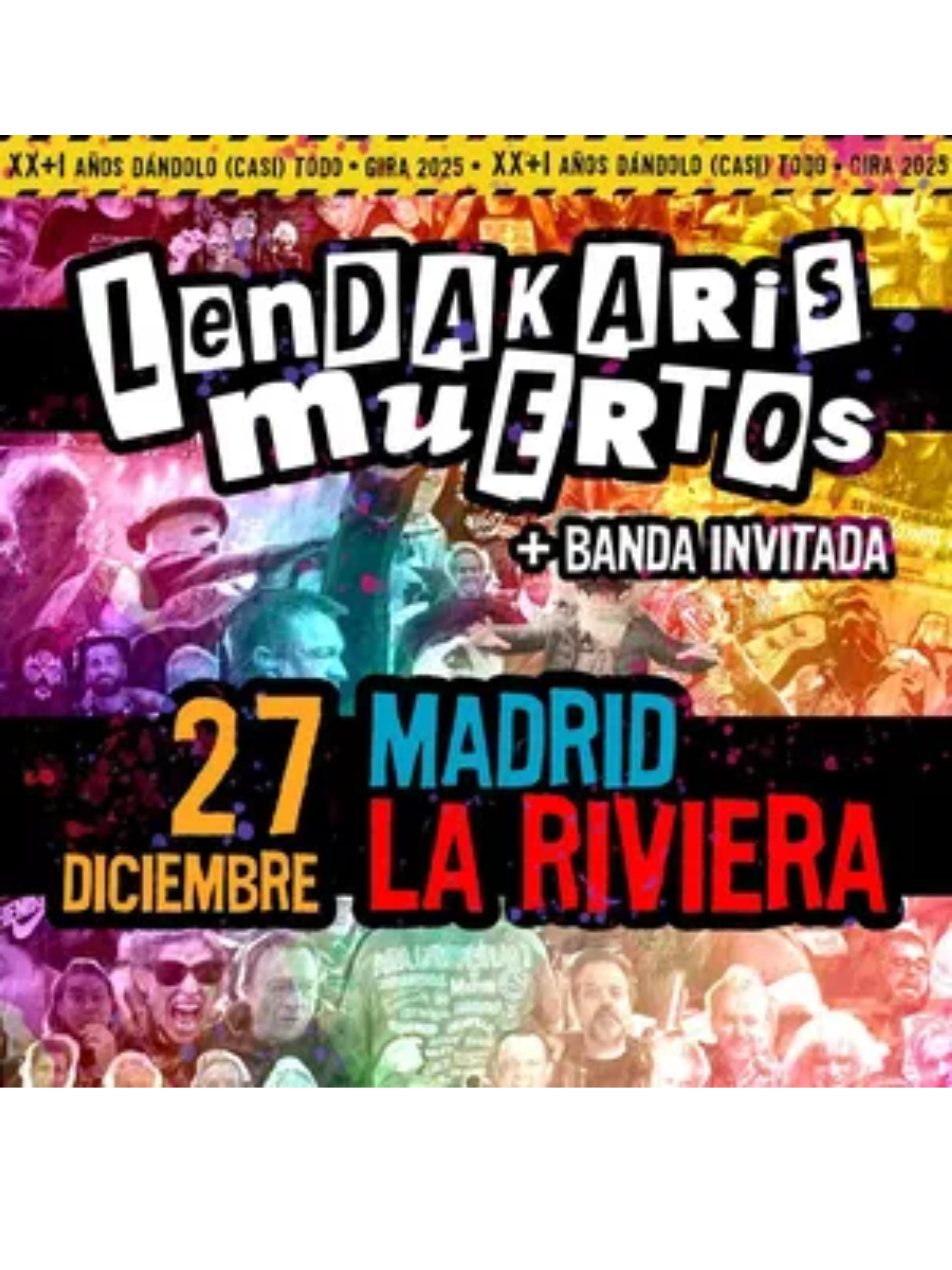Billets Lendakaris Muertos (La Riviera - Madrid)