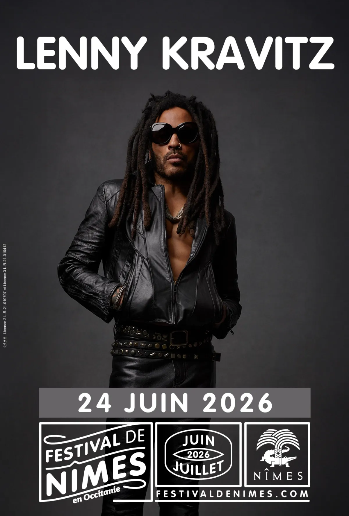 Billets Lenny Kravitz (Arenes de Nimes - Nimes)