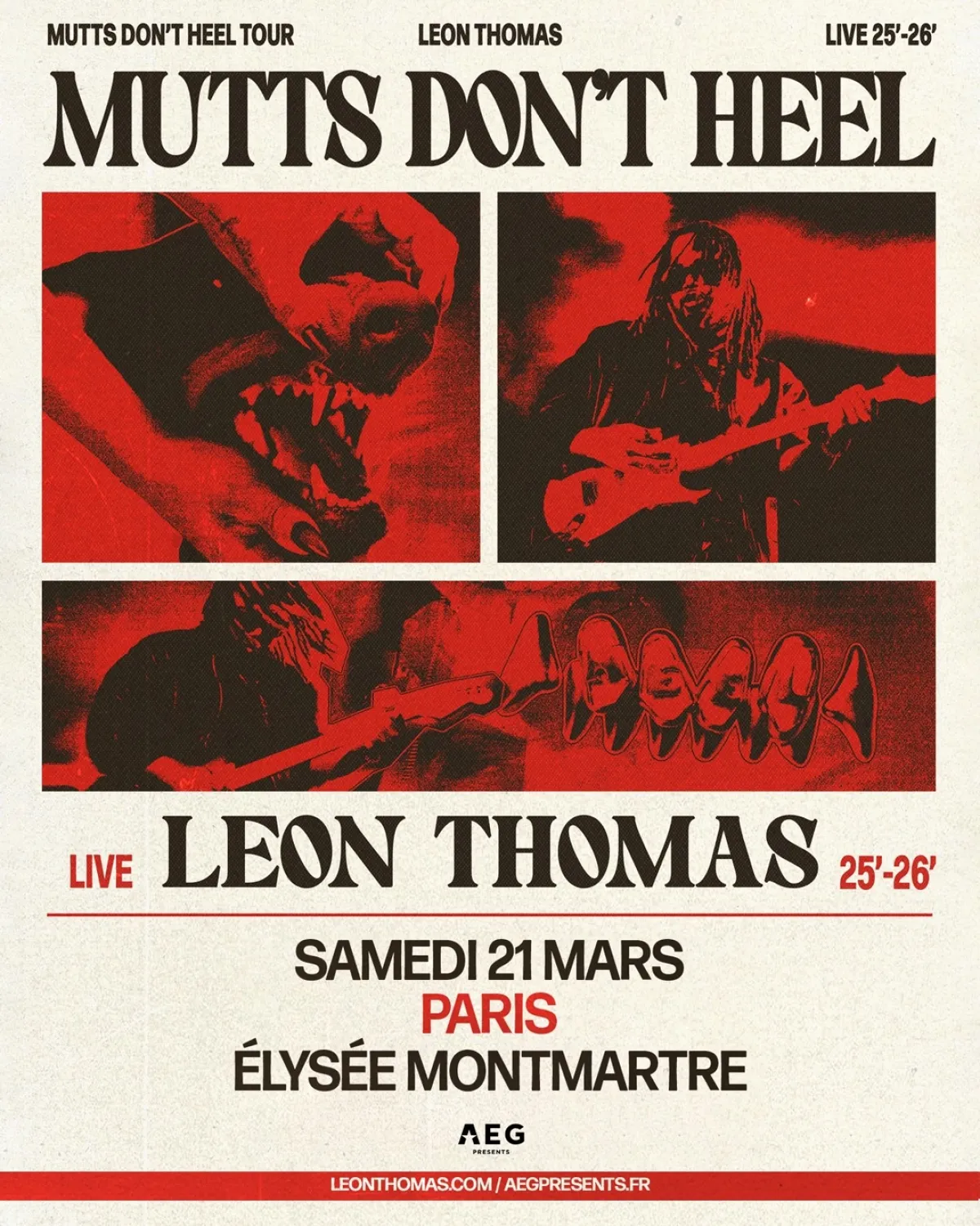 Billets Leon Thomas (Elysee Montmartre - Paris)