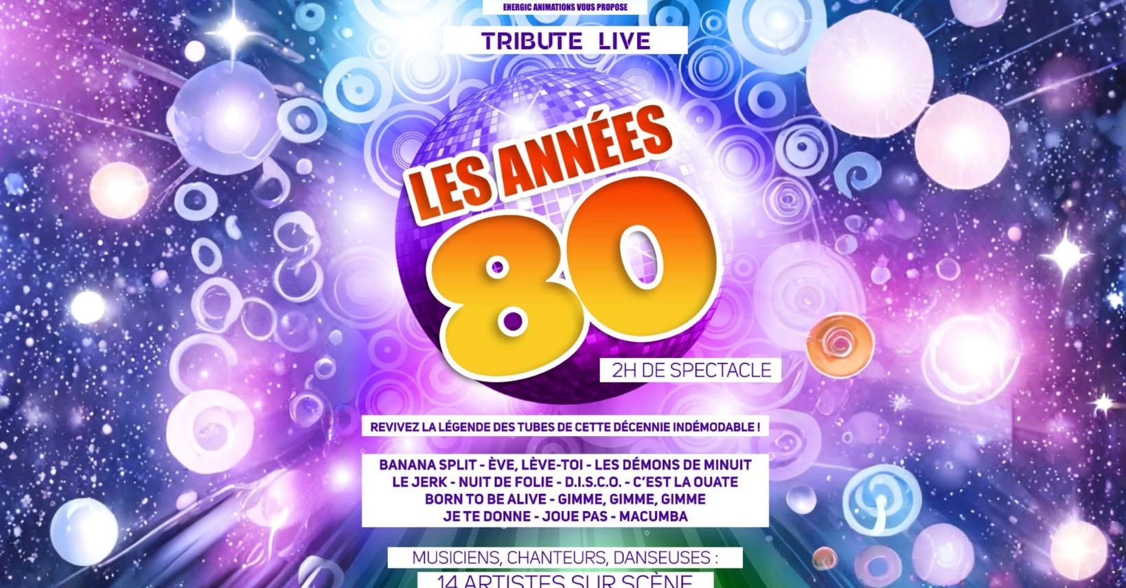 Les Annees 80 at Arenes Du Grau Du Roi Tickets