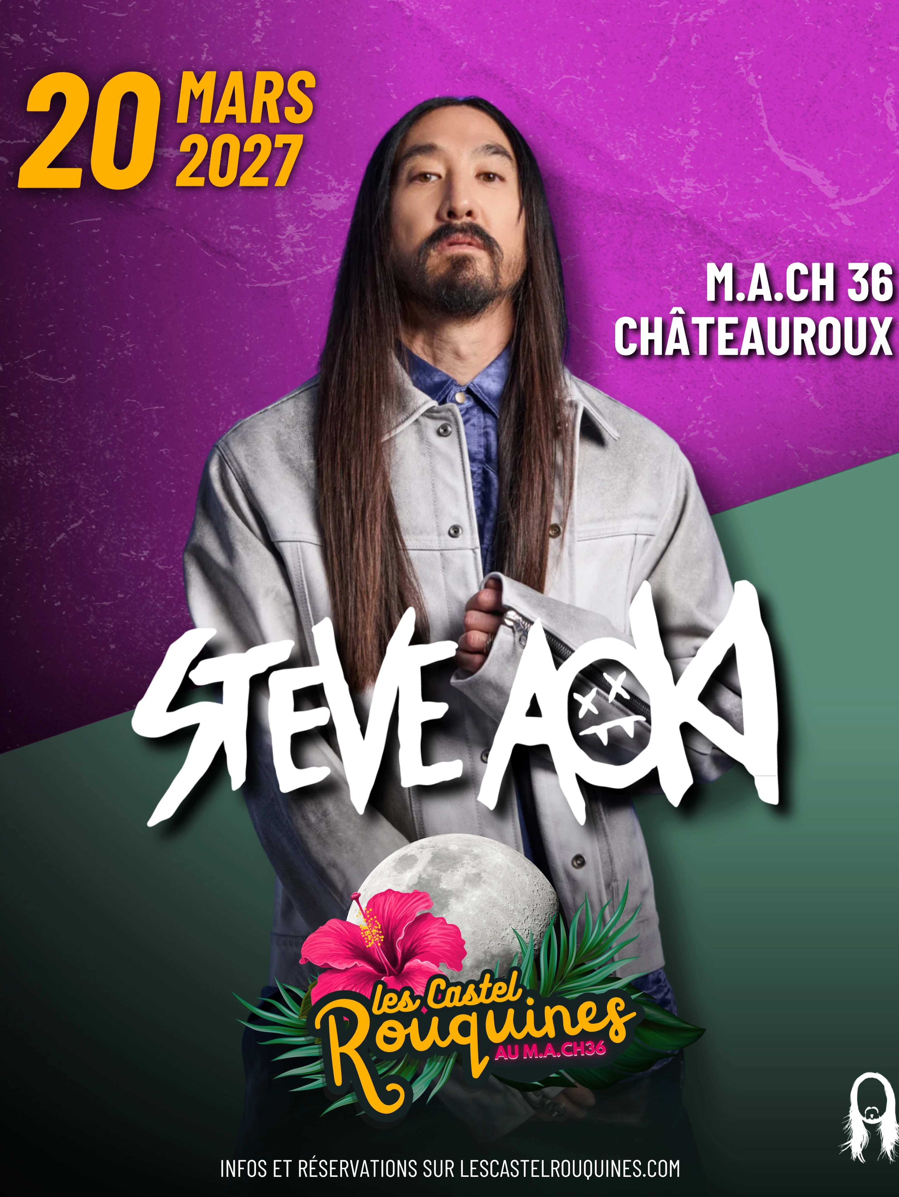 Les Castelrouquines - Steve Aoki - ... at M.a.ch 36 Tickets