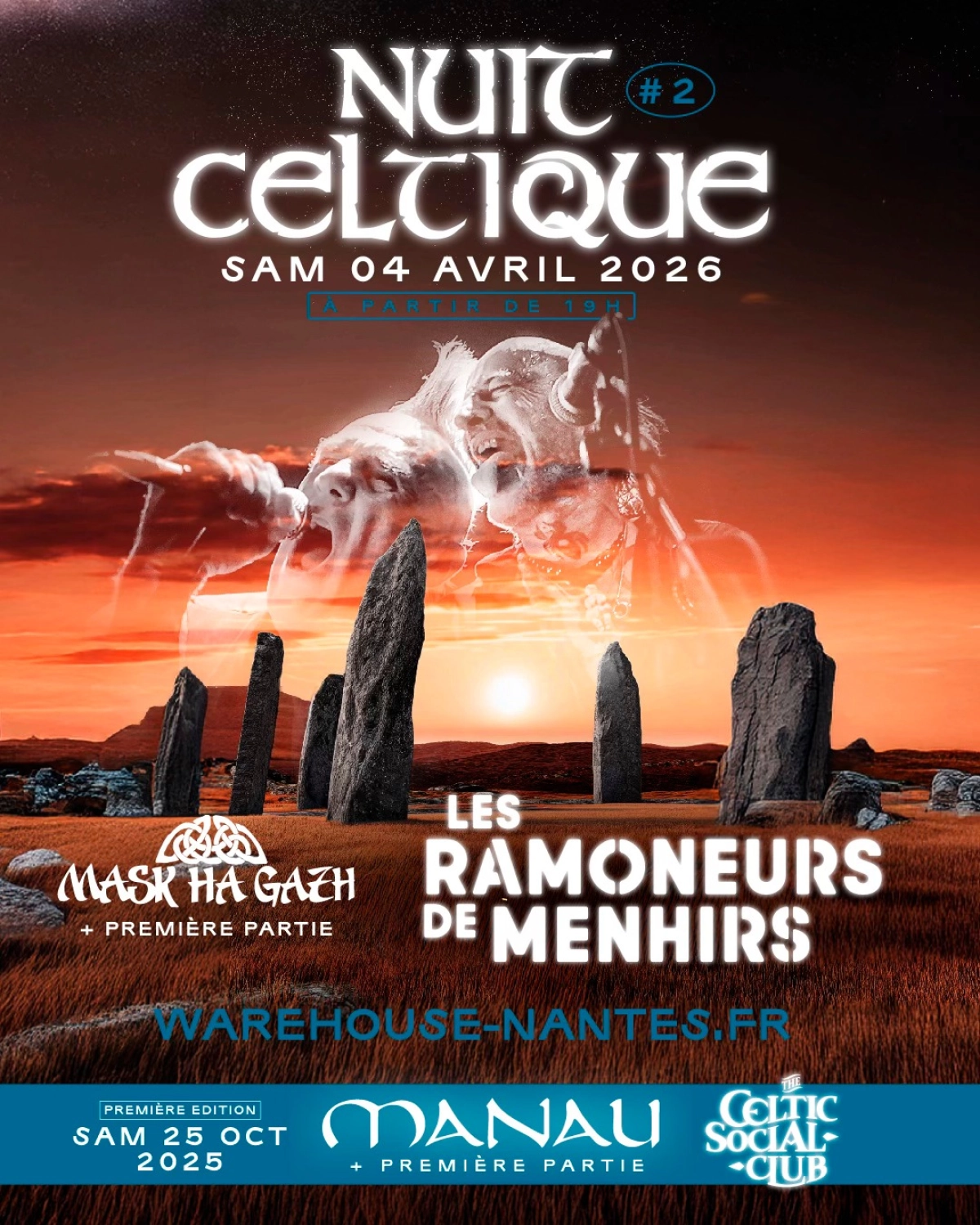 Billets Les Ramoneurs de Menhirs (Warehouse Nantes - Nantes)