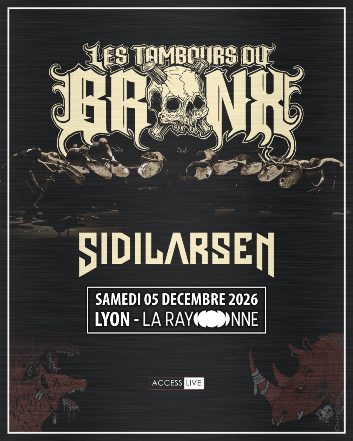 Les Tambours du Bronx al La Rayonne Tickets