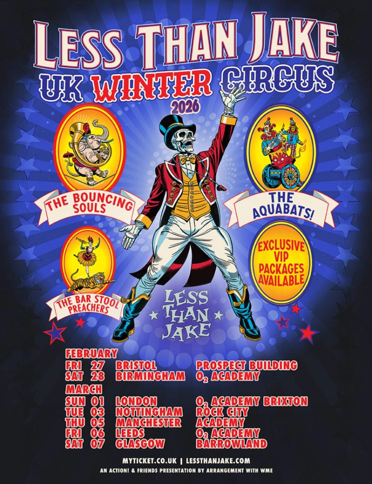 Billets Less Than Jake (Barrowland Ballroom - Glasgow)