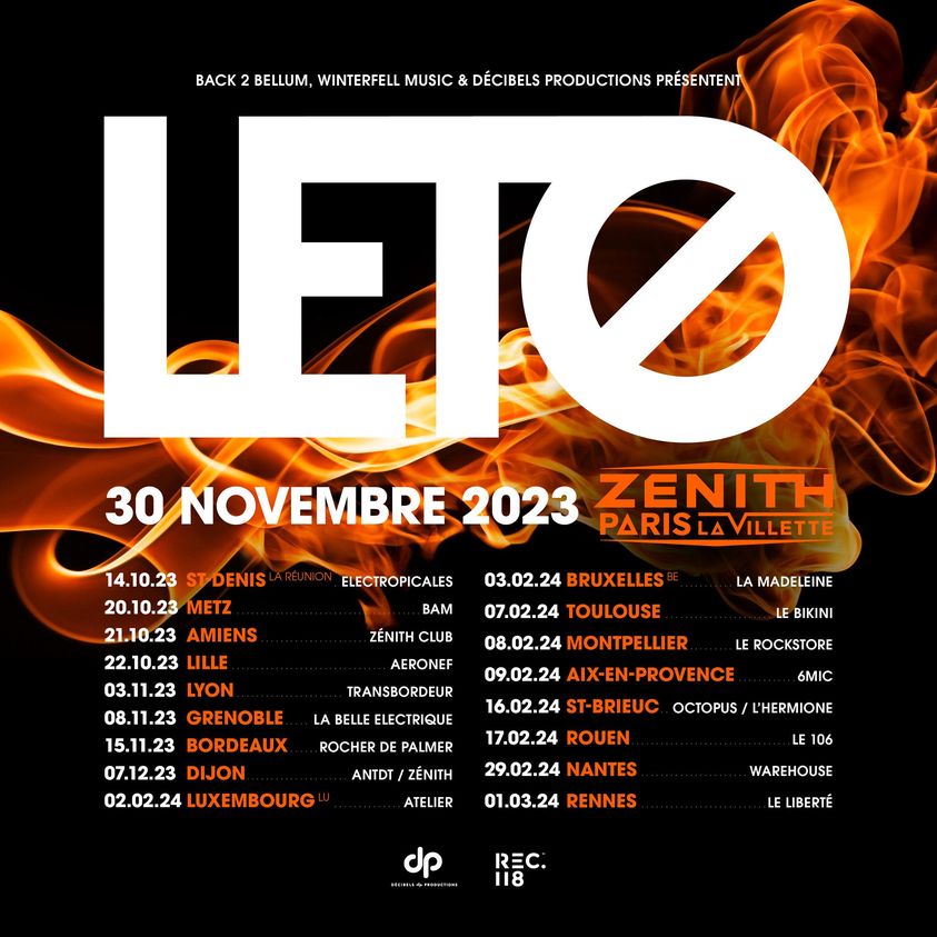 Billets Leto (Zenith Amiens - Amiens)