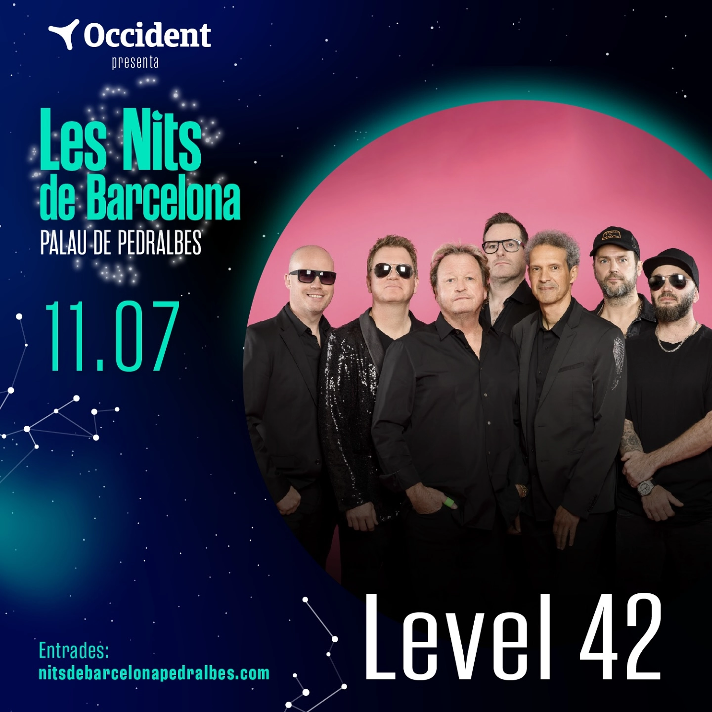 Billets Level 42 (Jardins Palau Reial Pedralbes - Barcelone)
