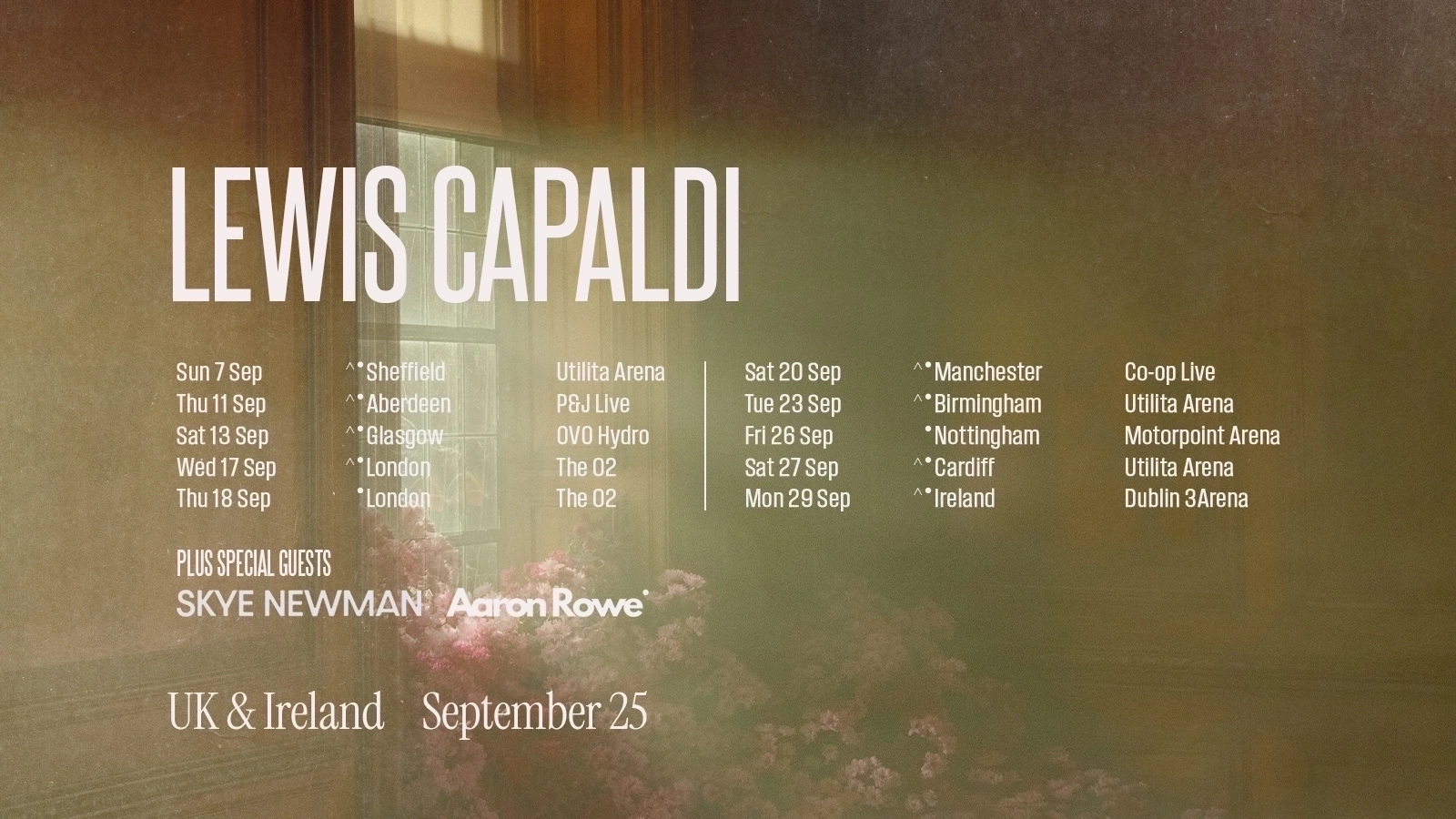 Billets Lewis Capaldi (Utilita Arena Cardiff - Cardiff)