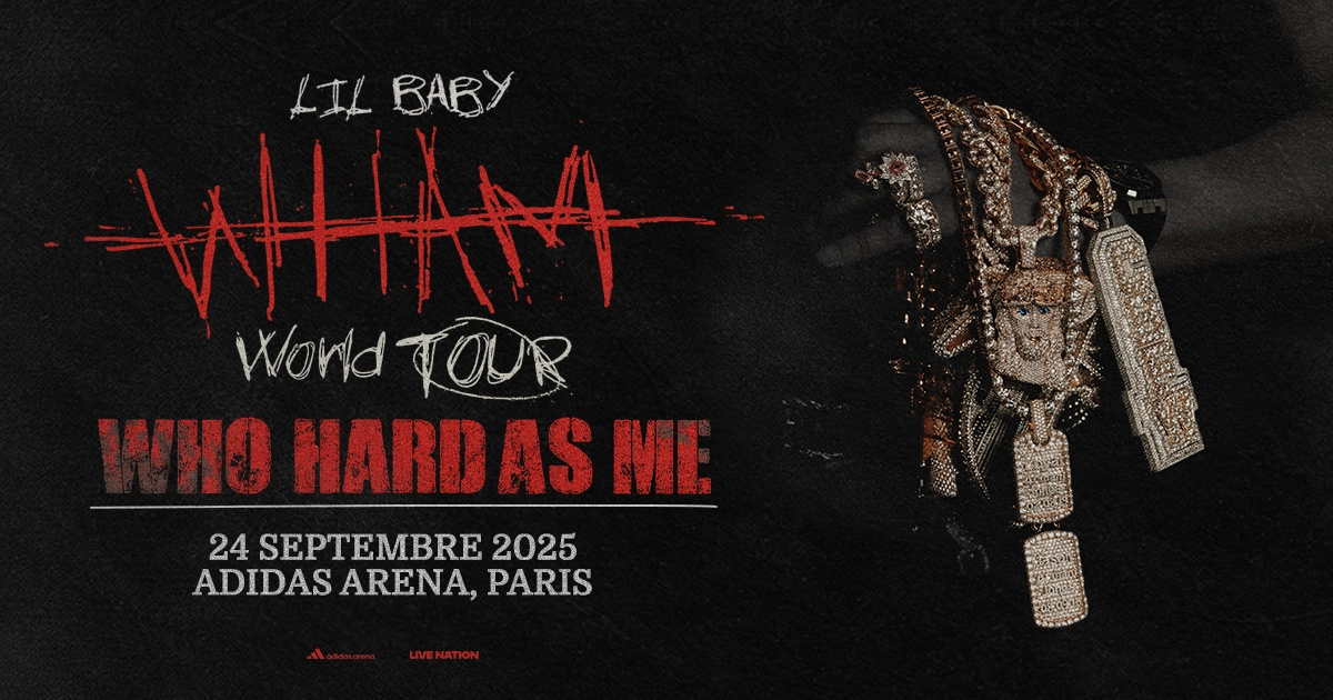 Billets Lil Baby (Adidas Arena - Paris)