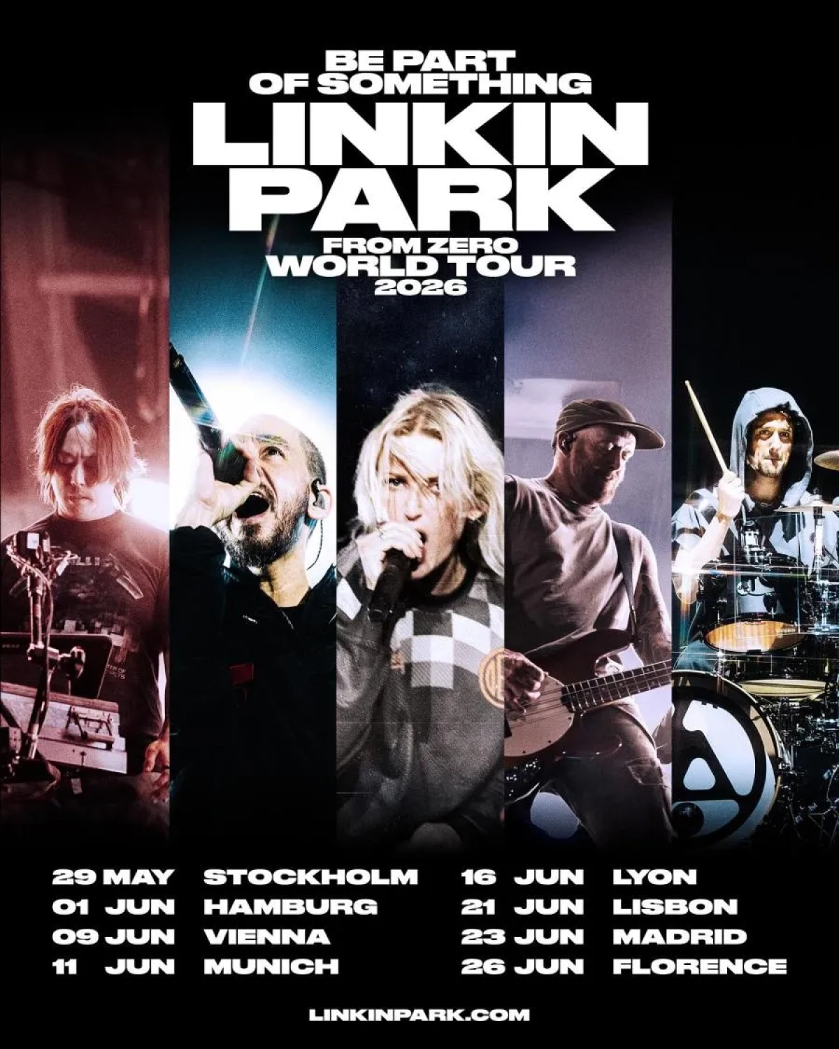 Billets Linkin Park (Volksparkstadion - Hambourg)