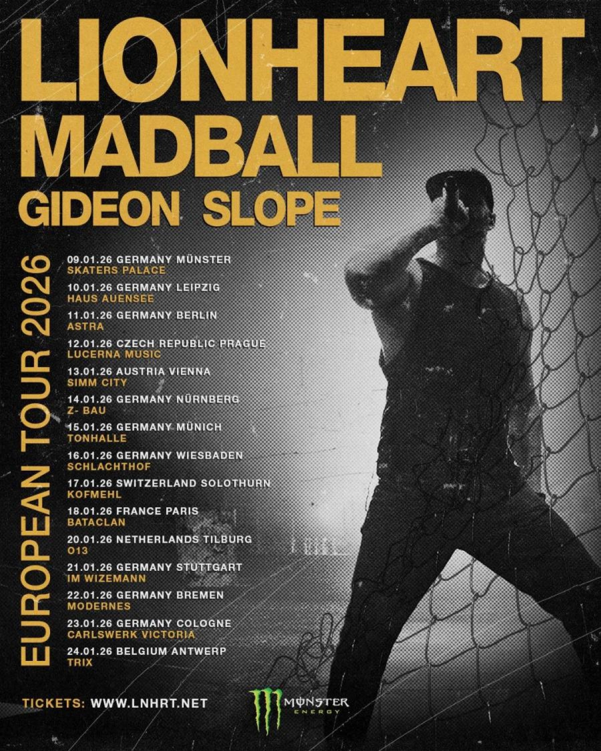 Billets Lionheart (Bataclan - Paris)