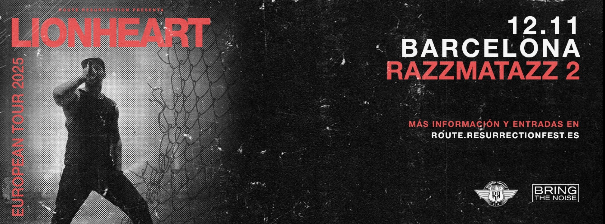 Billets Lionheart (Razzmatazz - Barcelone)
