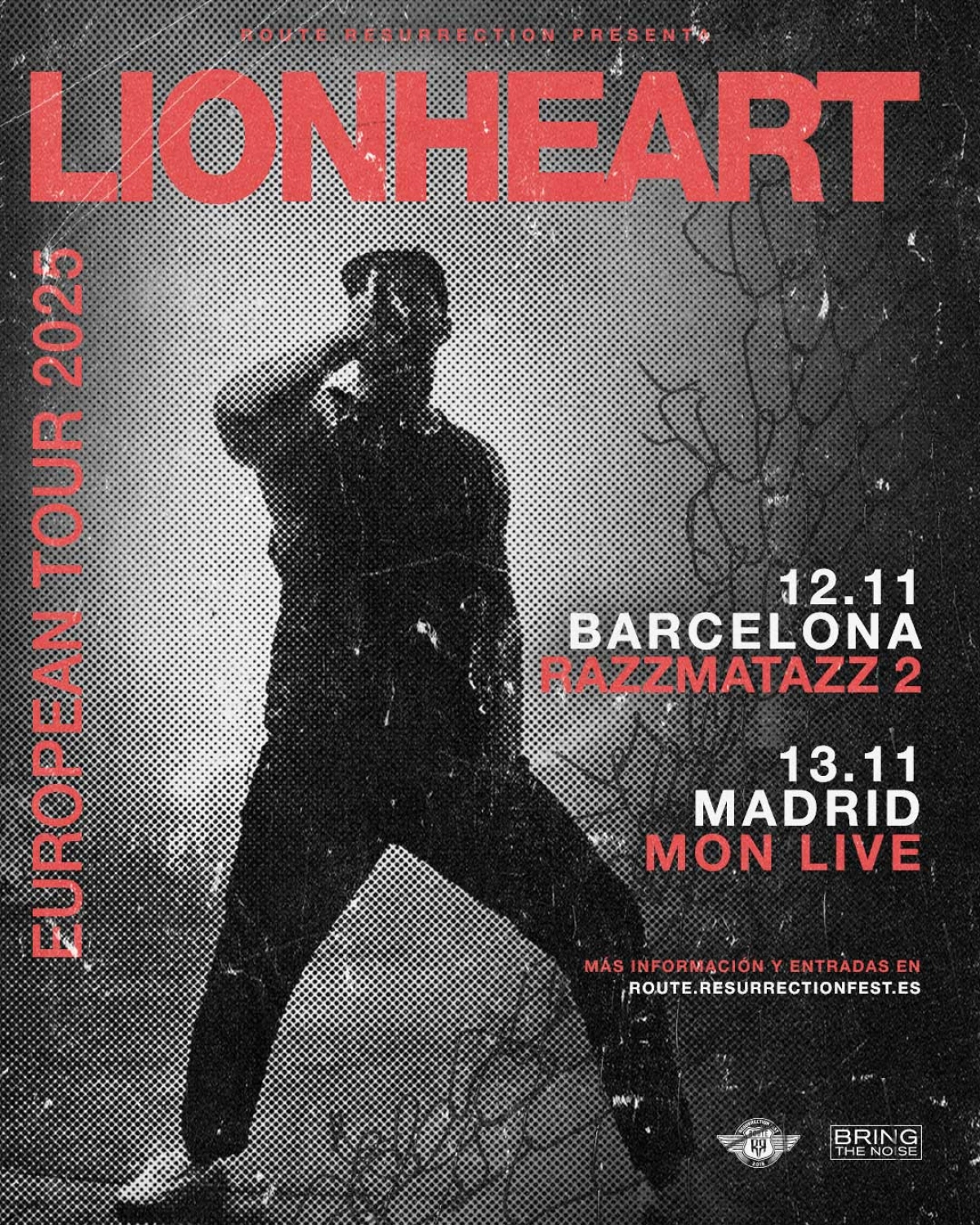 Billets Lionheart (Sala Mon Live - Madrid)