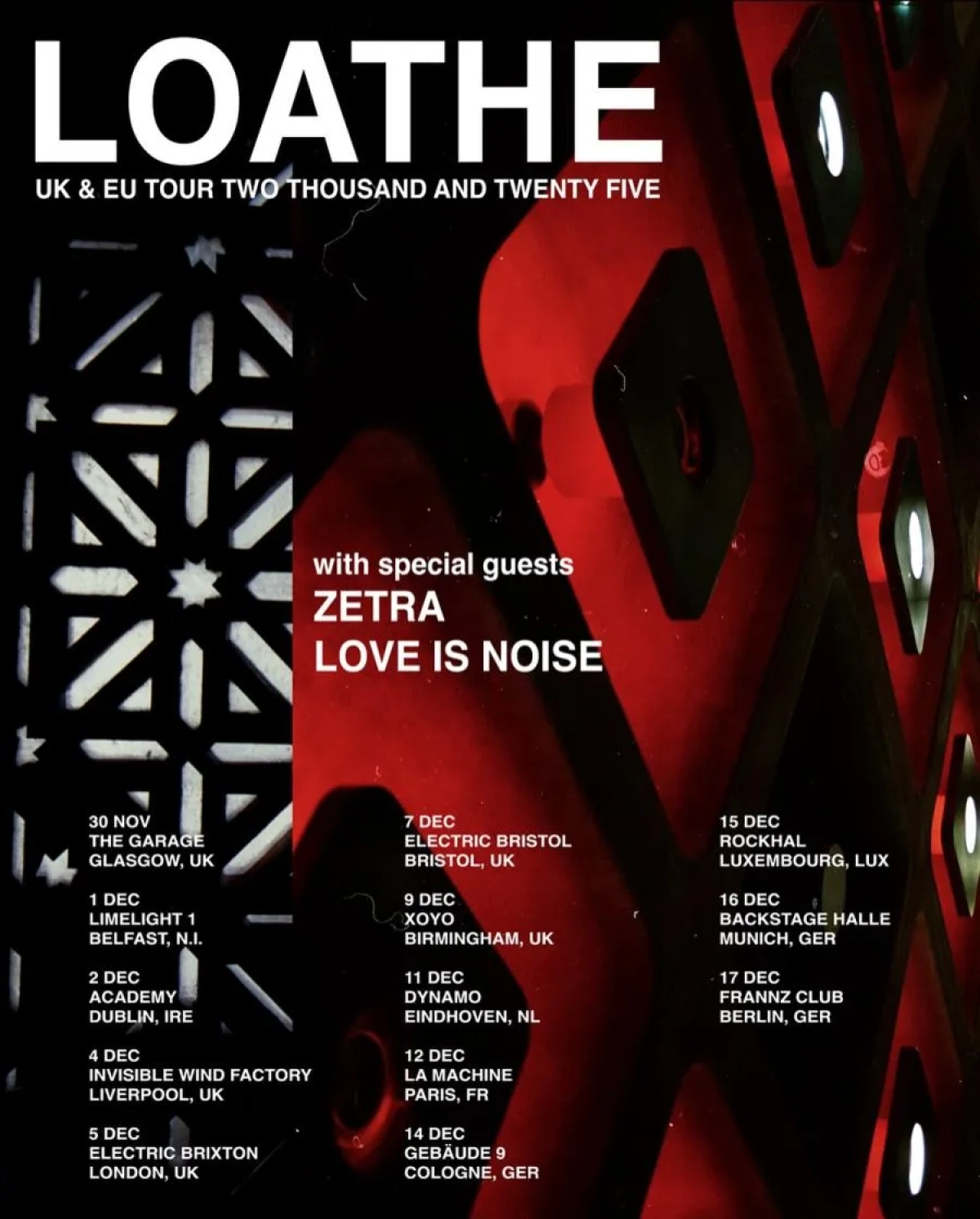 Billets Loathe (Frannz Club - Berlin)