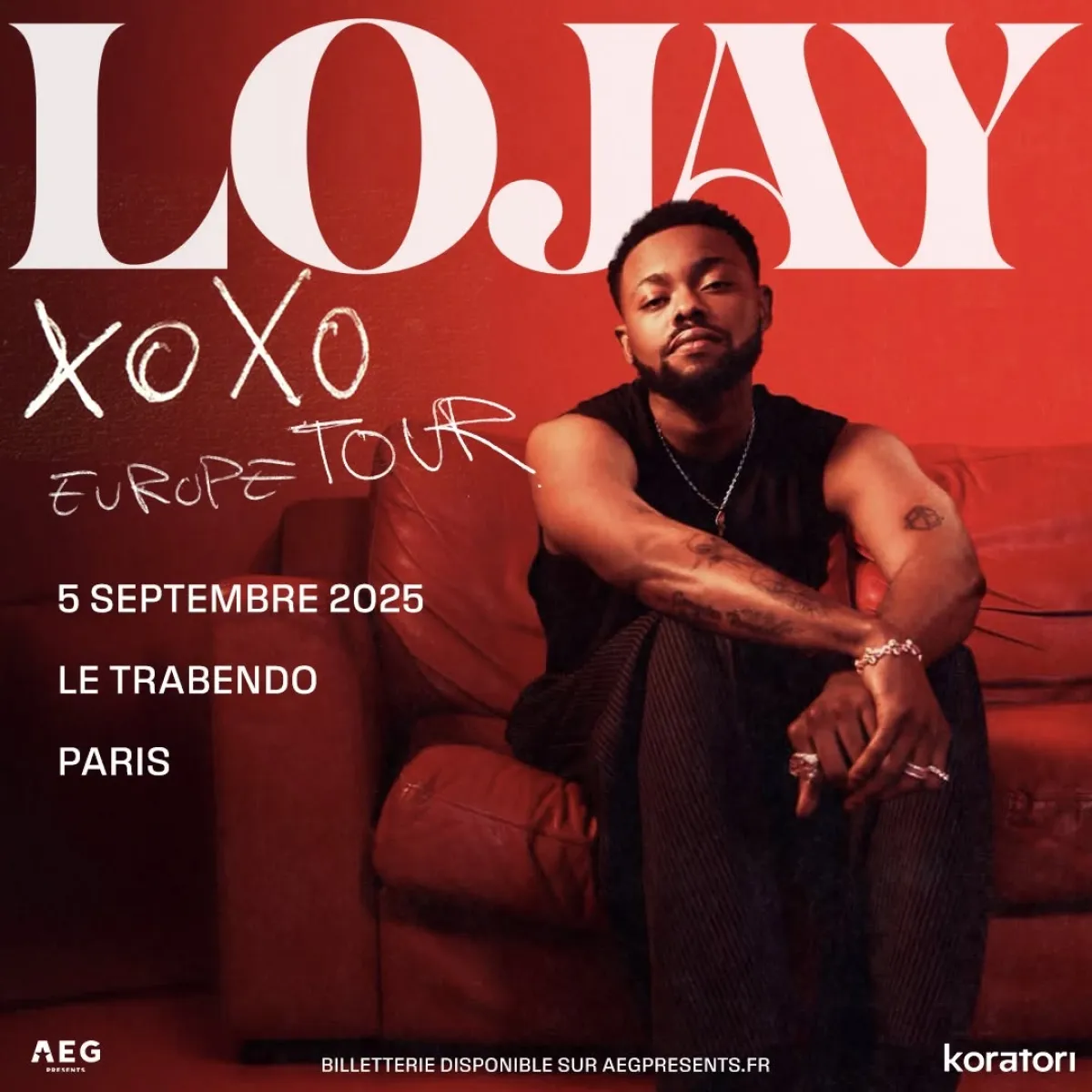 Billets Lojay (Le Trabendo - Paris)