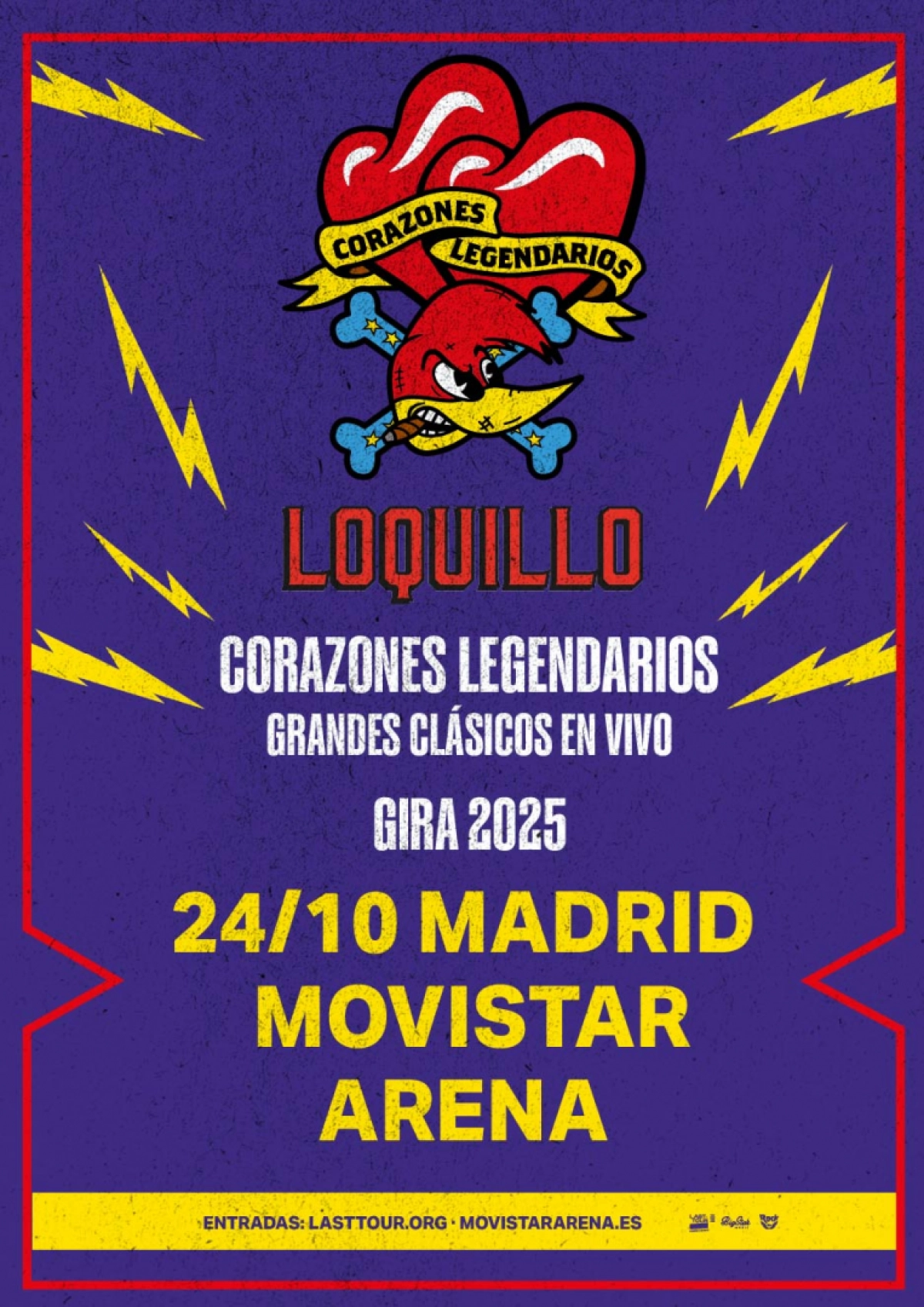 Billets Loquillo (Movistar Arena Madrid - Madrid)