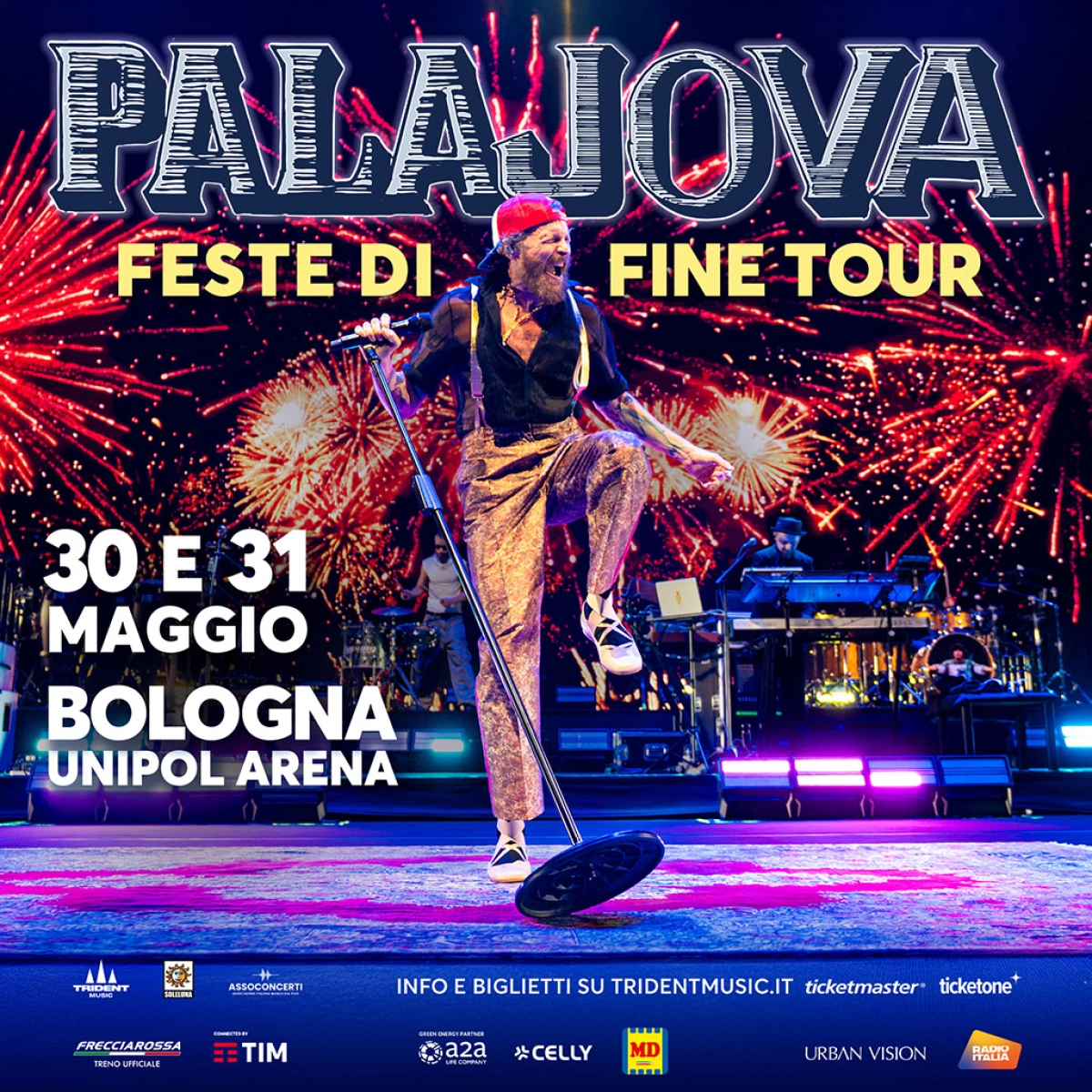 Lorenzo Jovanotti - Palajova 2025 Festa Di Fine Tour al Unipol Arena Tickets