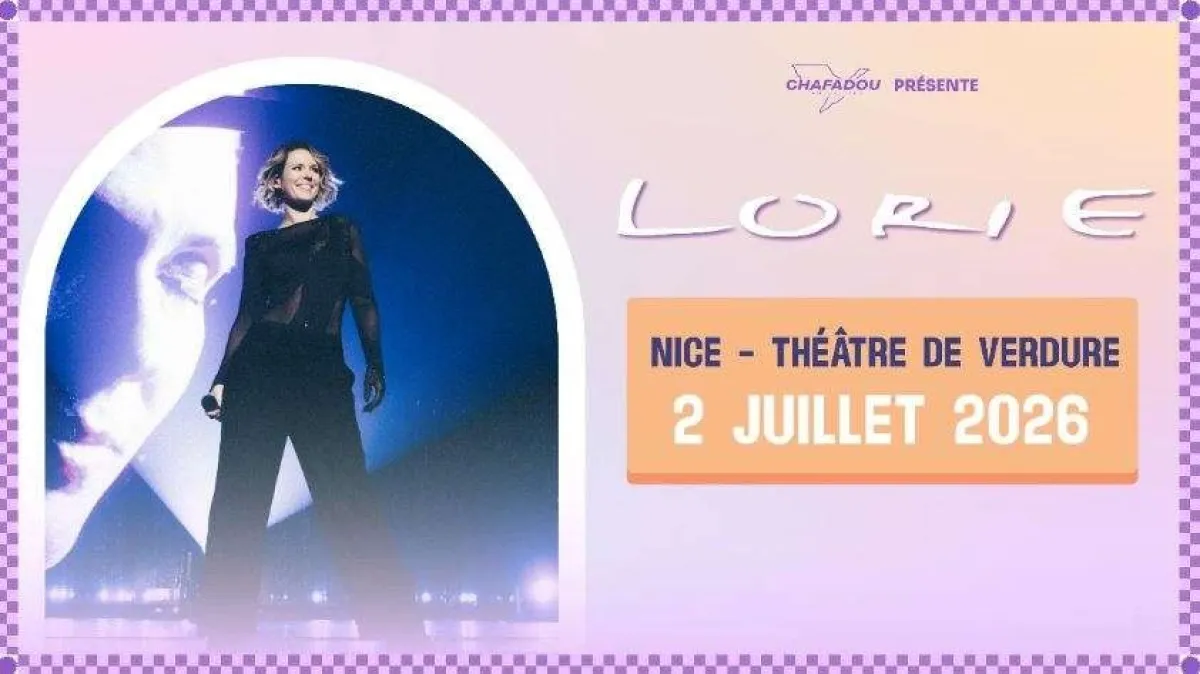 Billets Lorie (Theatre De Verdure Nice - Nice)