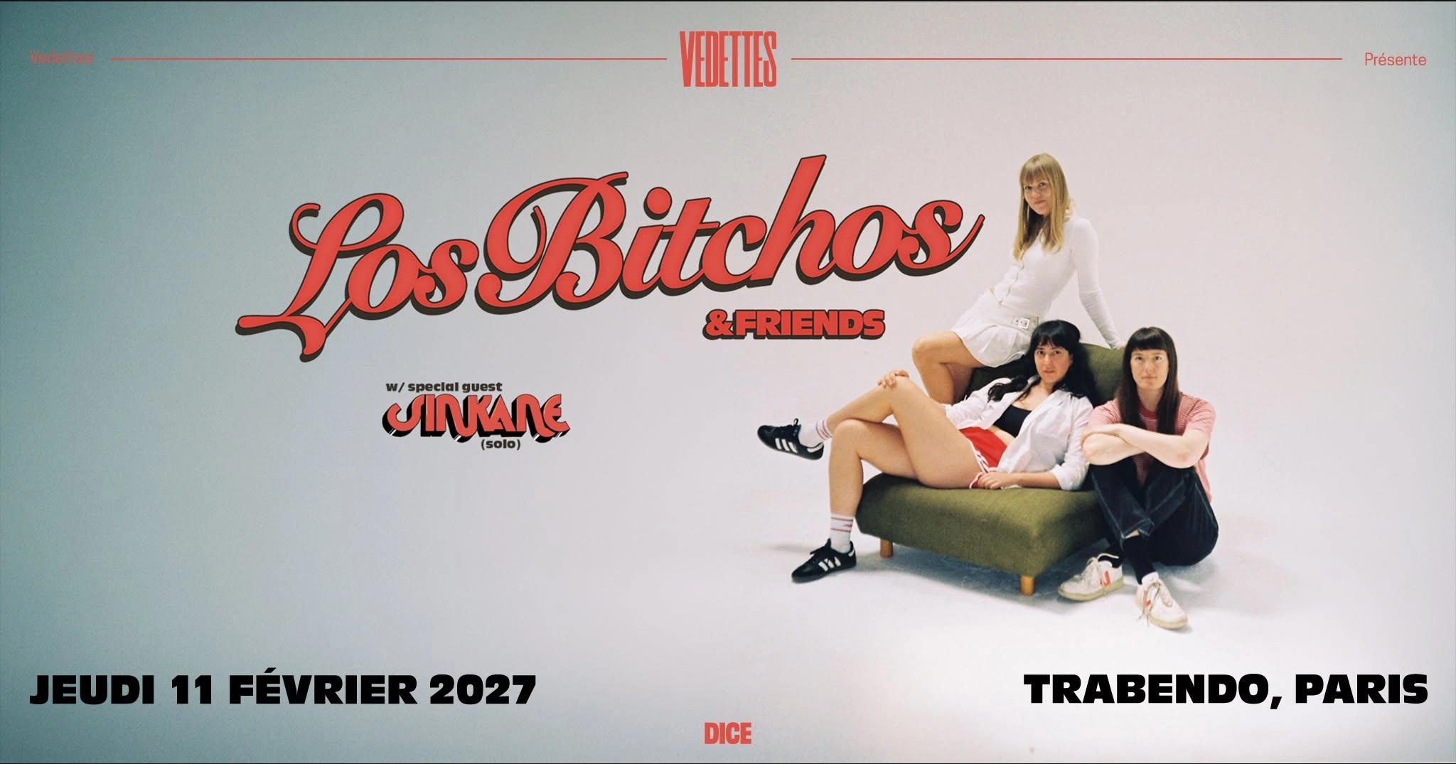 Billets Los Bitchos (Le Trabendo - Paris)