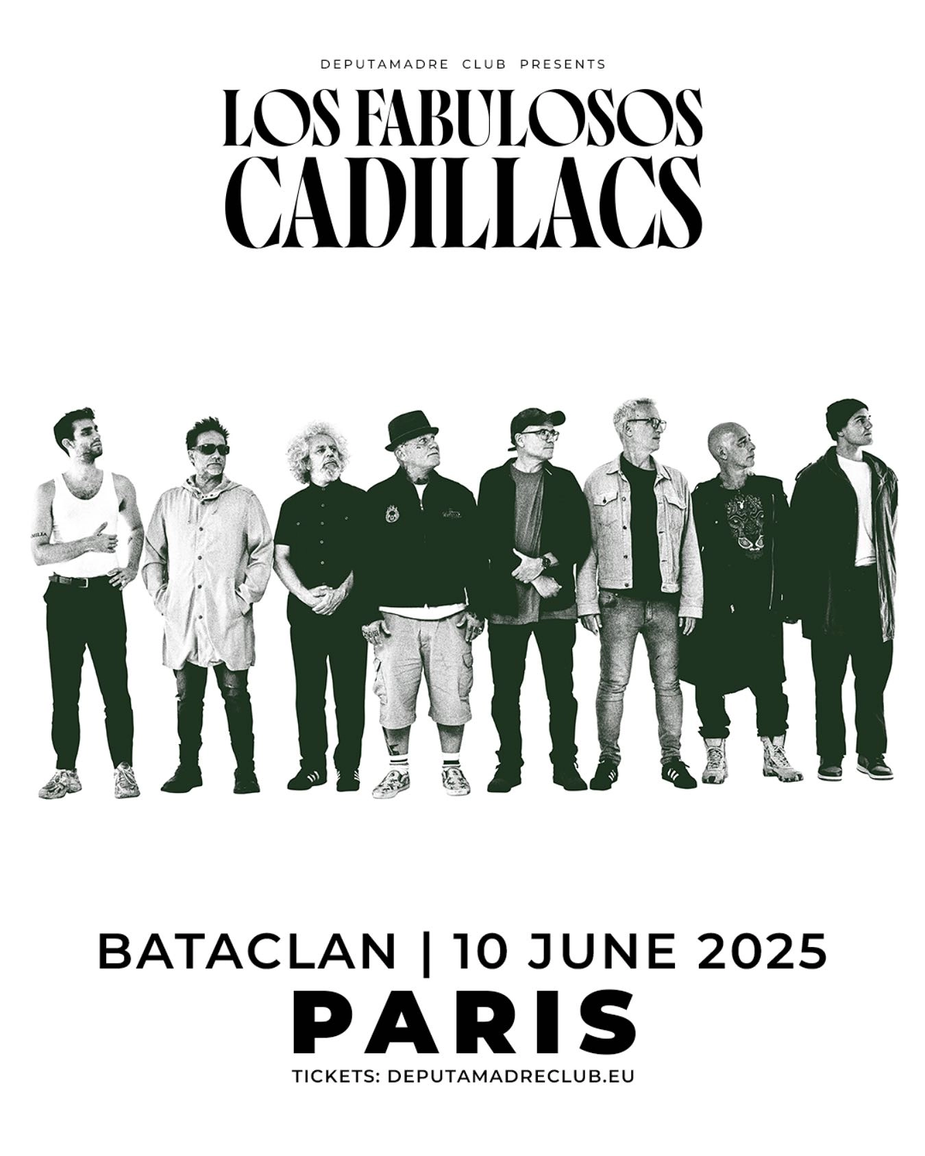Billets Los Fabulosos Cadillacs (Bataclan - Paris)