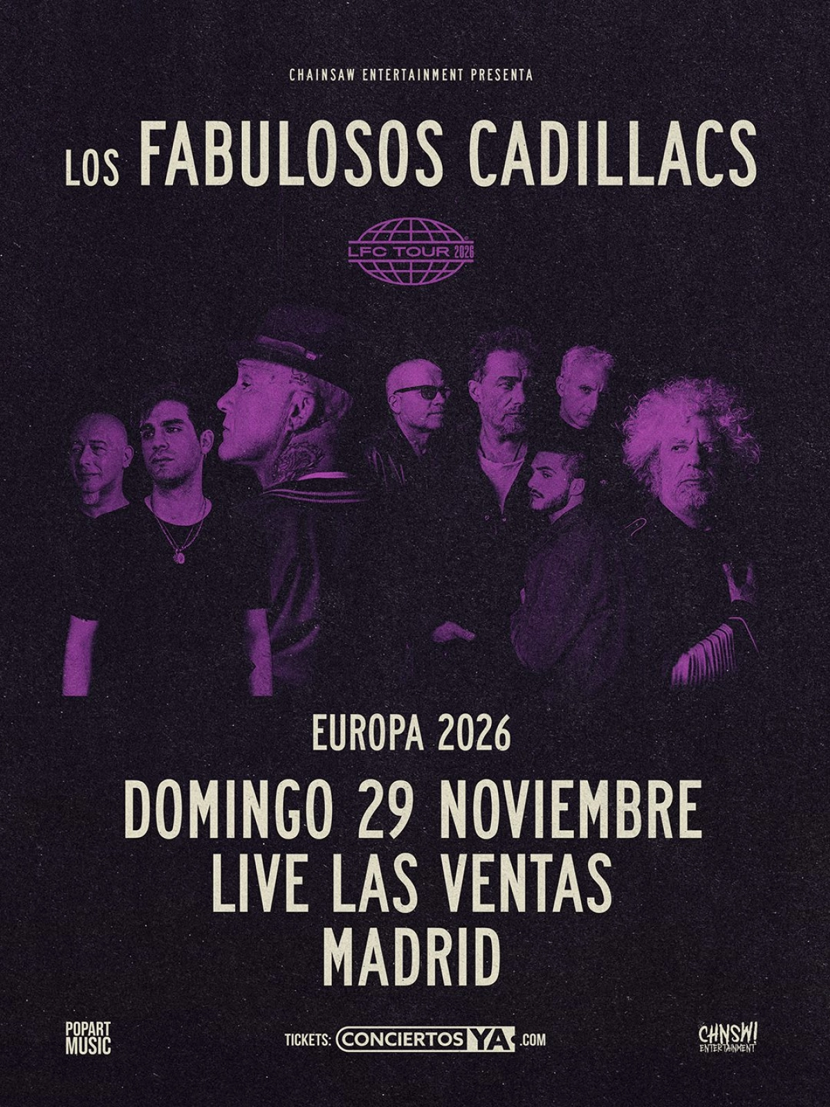 Los Fabulosos Cadillacs at Plaza de Toros de Las Ventas Tickets