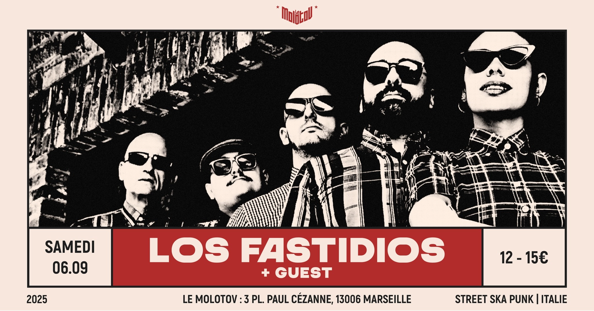 Billets Los Fastidios (Le Molotov - Marseille)