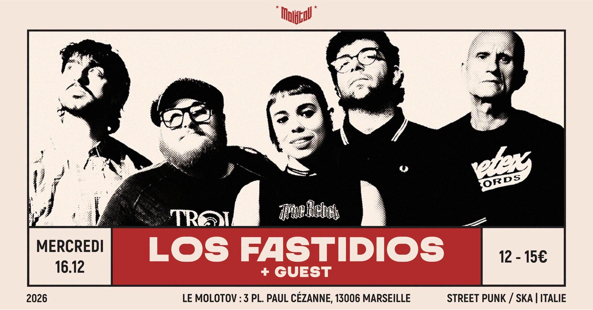 Los Fastidios at Le Molotov Tickets