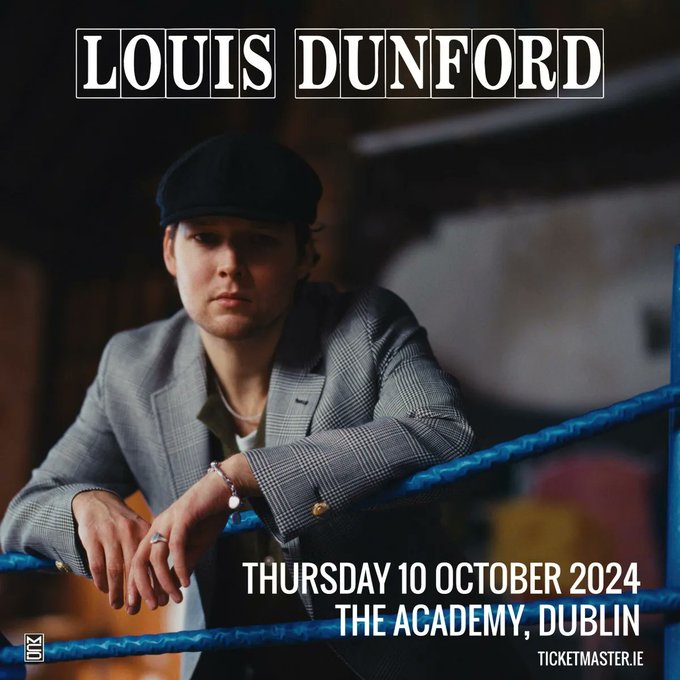 Billets Louis Dunford (The Academy - Dublin)