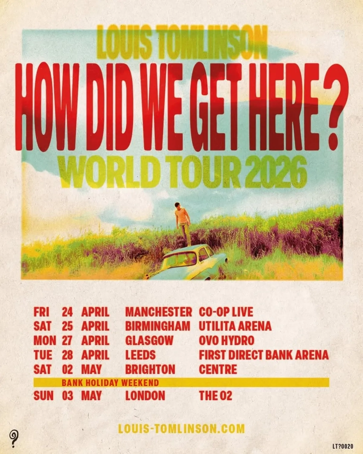 Billets Louis Tomlinson (Utilita Arena Birmingham - Birmingham)