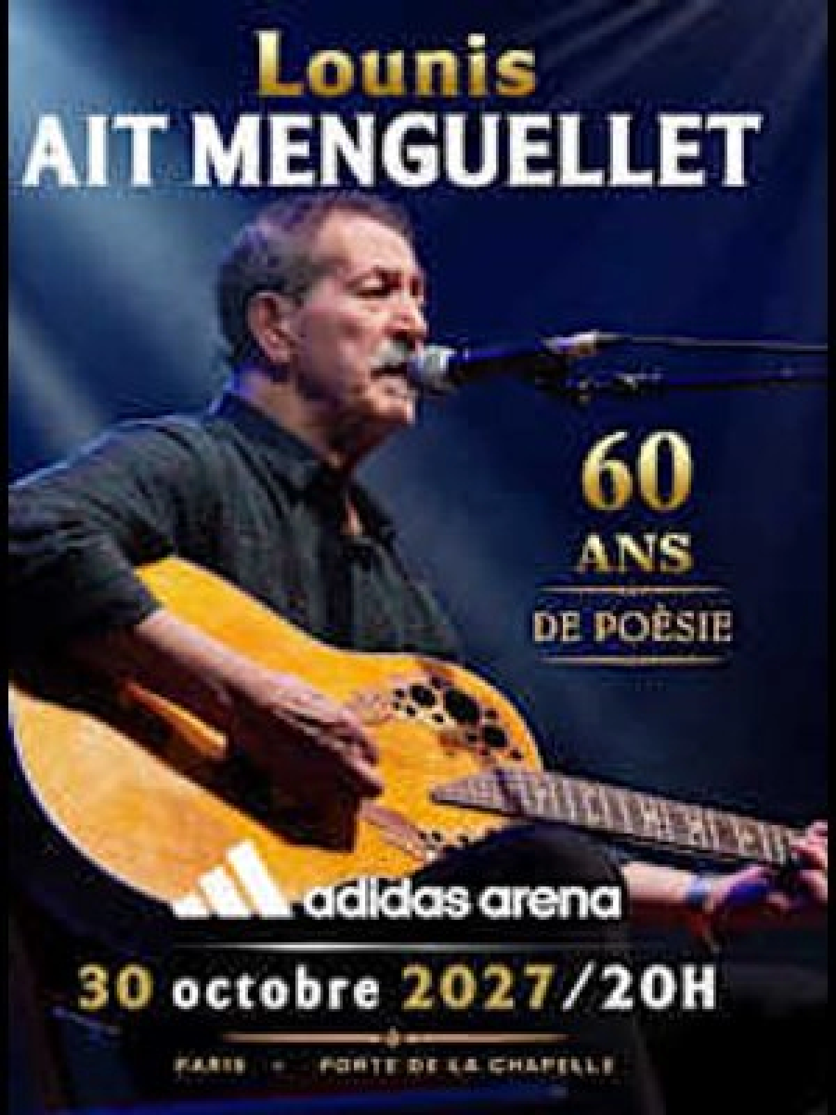 Lounis Ait Menguellet al Adidas Arena Tickets