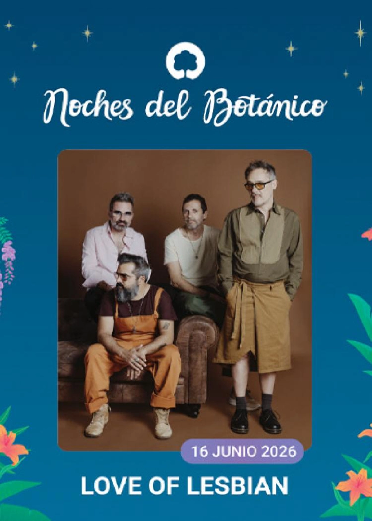 Love Of Lesbian en Real Jardin Botanico Tickets